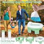 RDDAIPE Pot Pliable Portable Enfant Voyage, Pot de Voyage Enfant, Pot Bebe Toilette Portable Enfant, avec 40 Sac, Potty Training