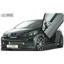 RDX Racedesign Spoilers de phares compatible avec Peugeot 207 2006- (ABS)