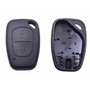 ANGOFIZ Coque Clé Télécommande sans Lame Compatible avec Renault Kangoo Master Trafic Opel Vivaro Movano Vauxhall + 2 Boutons Po