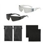 TAFACE Lot de 2 Paires de Lunettes de Soleil Futuristes - Style Punk