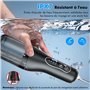ETROBOT Jet Dentaire Hydropulseur, Hydropulseur Dentaire avec 4 Modes et 5 Buses, Hydropulseurs et Irrigateurs, USB Rechargeable