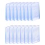QWORK® 16 x Cales de Meubles Transparent, Cales en Plastique pour Meubles, WC, 2 Tailles (2~5 mm et 2~10 mm Hauteur)