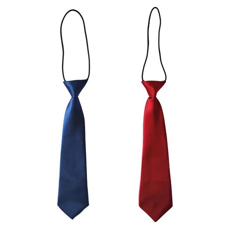 ZBHDEYG 2 Pièces Cravates Pour Enfants - D'École