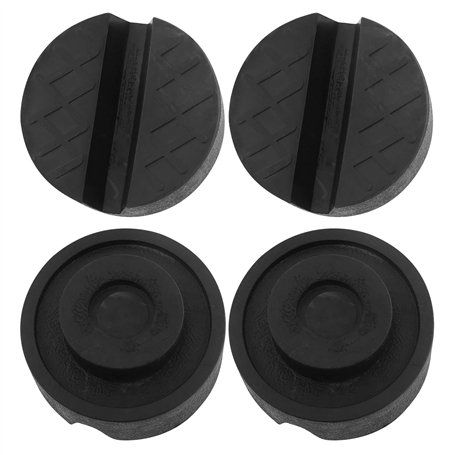 Lot de 4 patins en caoutchouc universels pour cric de voiture