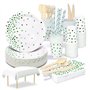 Komicea Vaisselle Jetable Anniversaire Vert