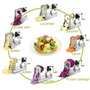 Spiraliseur WellToBe Coupe-légumes Spirale végétale 6 lames Courgette Pâtes et nouilles Spaghetti Spiralizer améliorée Spiralise
