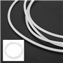 KSTE PTFE Teflon blanc Tube Bowden de 1,75 Filament (2.0mm ID/OD 4.0mm) for les imprimantes 3D (2 M)