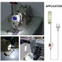 Jadeshay Lampe Machine A Coudre - Lampe de Col de Cygne de Travail Légère 30 LED avec Base magnétique pour Tours, perceuses et M