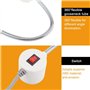 Jadeshay Lampe Machine A Coudre - Lampe de Col de Cygne de Travail Légère 30 LED avec Base magnétique pour Tours, perceuses et M