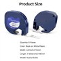 6 x Ruban Compatible pour Recharge Dymo Etiqueteuse pour Recharge Dymo Letratag Ruban 12mm x 4 m Etiquetteuse Autocollante pour 