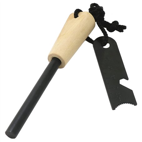 Newaner Allume-feu en Acier Silex