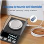 KUBEI Rechargeable par USB 100g/0.001g Balance de Precision Milligrammes Balance de Poche Balances de Bijoux,Balance de Cuisine 