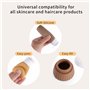 8 Flacons de Voyage en Silicone:contenant voyage 90 ml réutilisables et étanches en silicone - Kit de Accessoires de Voyage Cert