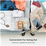 8 Flacons de Voyage en Silicone:contenant voyage 90 ml réutilisables et étanches en silicone - Kit de Accessoires de Voyage Cert