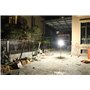 MeFard 60W Projecteur de chantier sur trépied, 6500 lumen et étanche Spot LED Extérieur, Angle de lumière de 360 degrés.