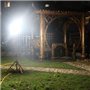 MeFard 60W Projecteur de chantier sur trépied, 6500 lumen et étanche Spot LED Extérieur, Angle de lumière de 360 degrés.