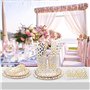 Vaisselle Jetable Decoration 20 Invités Assiettes en Papier