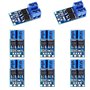 Lot de 8 modules de commande à déclenchement FET DC 5 V-36 V 400 W FET Dual Mosfet Module pilote double haute performance Module