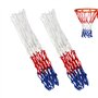 DHSBGWSX Lot de 2 filets de basket-ball en polyester de 3 mm