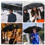 Tapvai Parapluie Portable, Fermeture Automatiques, Parapluie Pliant, Parapluie Automatique Compact et Au Vent pour Hommes Femmes