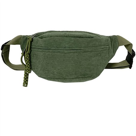 Eniyou Sac Banane Velours Côtelé