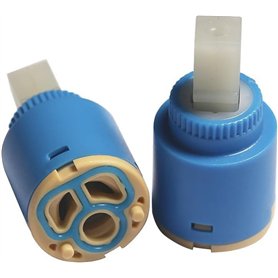 LAONCHONM Lot de 2 cartouches en céramique pour mitigeur et robinet de douche