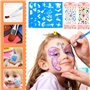 MULEVIP Visage Corps Peinture 30 Couleurs Palette de Maquillage Enfants,Peinture Corporelle,Peinture de Visage Maquillage avec P