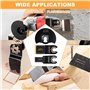 USHOP Lames de Scie Oscillantes,Outil Multifonction Accessoires Kit,Lame Outil Multifonction,Lame De Scie Oscillante,Ensemble de