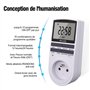 Awootsv Prise Programmable Digitale Minuterie Numérique minuteur prise electrique timebird timer Journalier/Hebdomadaire Program