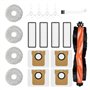 18 Accessoires Compatibles Avec Les Robots Aspirateurs Xiaomi X20+ et X20 Plus. Comprend 1 Brosse Principale