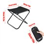 Tabouret Pliant Chaise Pliante D'extérieur