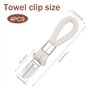 Attache Torchon Cuisine Pince à Suspendre pour Serviette de Plage