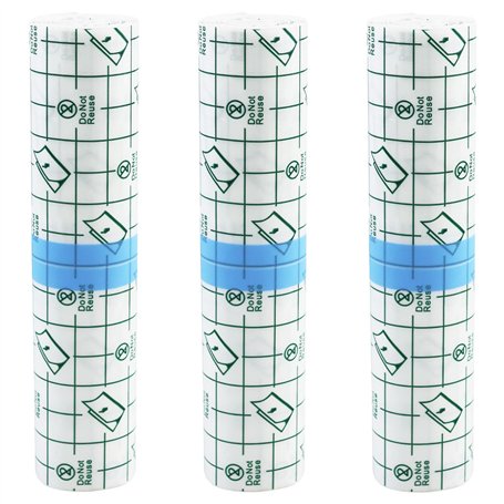 Lot de 3 rouleaux de film de tatouage