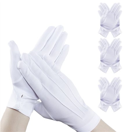 3 paires de gants de smoking