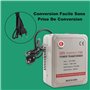 NICCOO Convertisseur 220v 110v Convertisseur De Tension 220v Vers 110v Transformateur De Convertisseur De Tension Abaisseur Conv