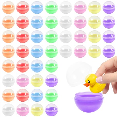 Neikafan 100 Pièces 2.8cm Mini Boule Transparente à Remplir Boule de Noel Transparente