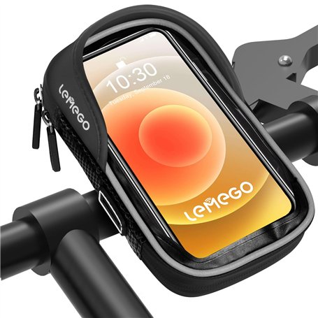 LEMEGO Support Téléphone Vélo Etanche Réfléchissant