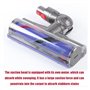 Odashen Tête de nettoyage direct pour aspirateur sans fil Dyson V7 V8 V10 V11 V15 Cyclone, brosse de nettoyage de tête de moteur
