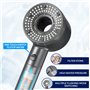Blendura Pommeau de Duche Haute Pression, Pommeau de Duche Economie Deau avec Tuyau Douche 1.5M, Anti Calcaire Douchette avec Fi