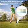 KALUROIL 50 PCS Tees de golf en caoutchouc durable - Couleurs variées - Accessoire professionnel pour golfeurs