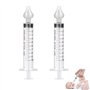 2Pcs Irrigateur Nasal