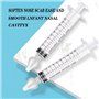 2Pcs Irrigateur Nasal,10ml Mouche-Bébé Professionnelle pour Irrigateur Nasal Nettoyant, Réutilisable, Sûr et Confortable