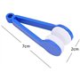 Mini Lunettes Cleaner Brosse,5 Pack Plastique Nettoyant pour Lunettes Portable Microfibre Brosse Lunettes Générique Lunettes de 