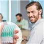 12 Pcs Brossettes Interdentaire avec Boîte en Plastique,Cure Dent Plastique Soft Silicone Brosse à Dents,Brossettes Interdentair