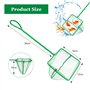 3 Pcs Epuisette Maille Fine 5 Pouces Epuisette Aquarium Exterieur épuisette Fine Filet de Poisson D'aquarium avec Longue Poignée