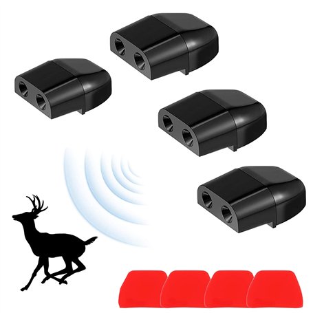 Exbrith 4 Pièces Dispositif de Sifflet d'avertissement