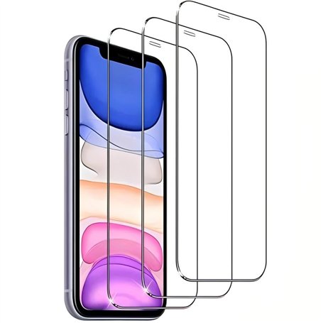 3 Pièces Verre Trempé Pour iPhone 11