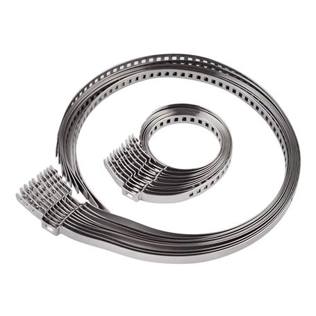 10Pcs Collier De Serrage En Acier Inoxydable HomocinéTique D'Arbre à Cardan RéGlable