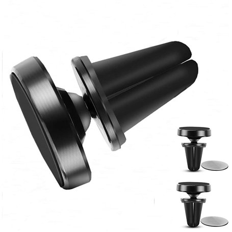 GRILLIN (2 Paires) Support De Téléphone De Voiture Magnétique Avec Évent À 360°