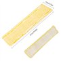CHEVVY Chiffons de Nettoyage en Microfibre 4 Pièces WV Bonnettes Microfibre Accessoire Mop Remplacement des Tampons pour Karcher